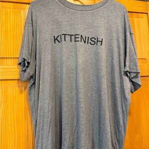 Kittenish Grey T-Shirt